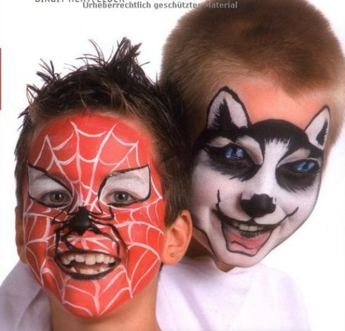 Çocuklar için yüz boyama